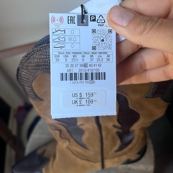 Zara Cowboy Boots - Picture 3 of 3